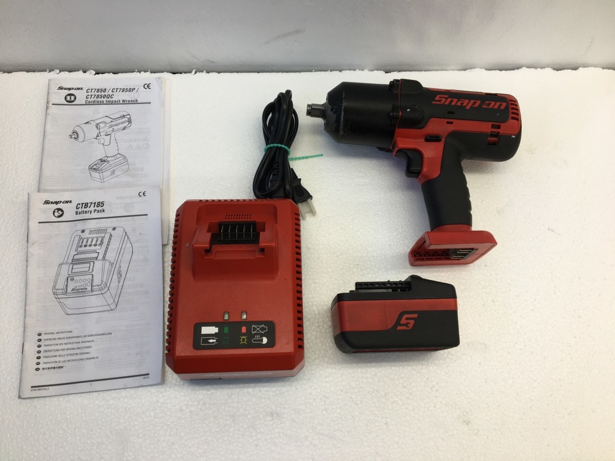 Snap-on スナップオン CT7850 コードレスインパクトレンチ ブランドの