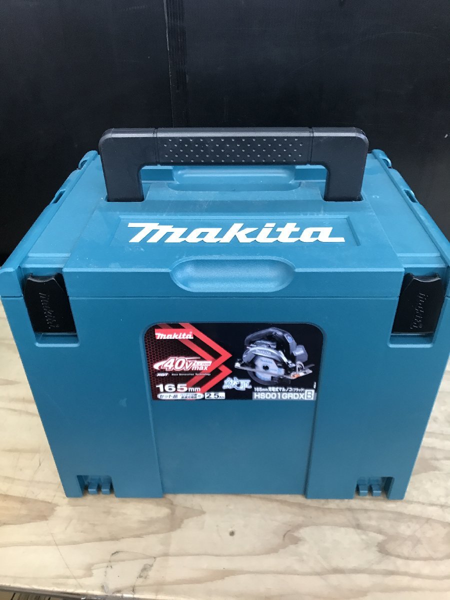 【未使用】★makita(マキタ) 40V充電式マルノコ 165mm HS001GRDXB / ITE0C35CMHR0