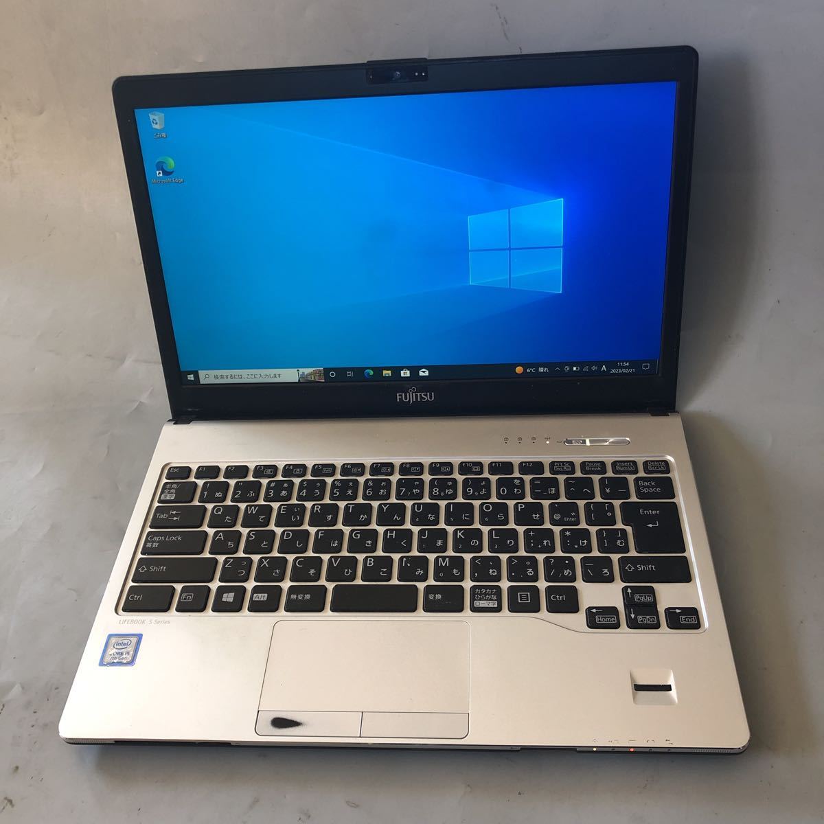 新作ウエア S937/S LIFEBOOK /FUJITSU JXNT2547 /Intel 白いシミあり