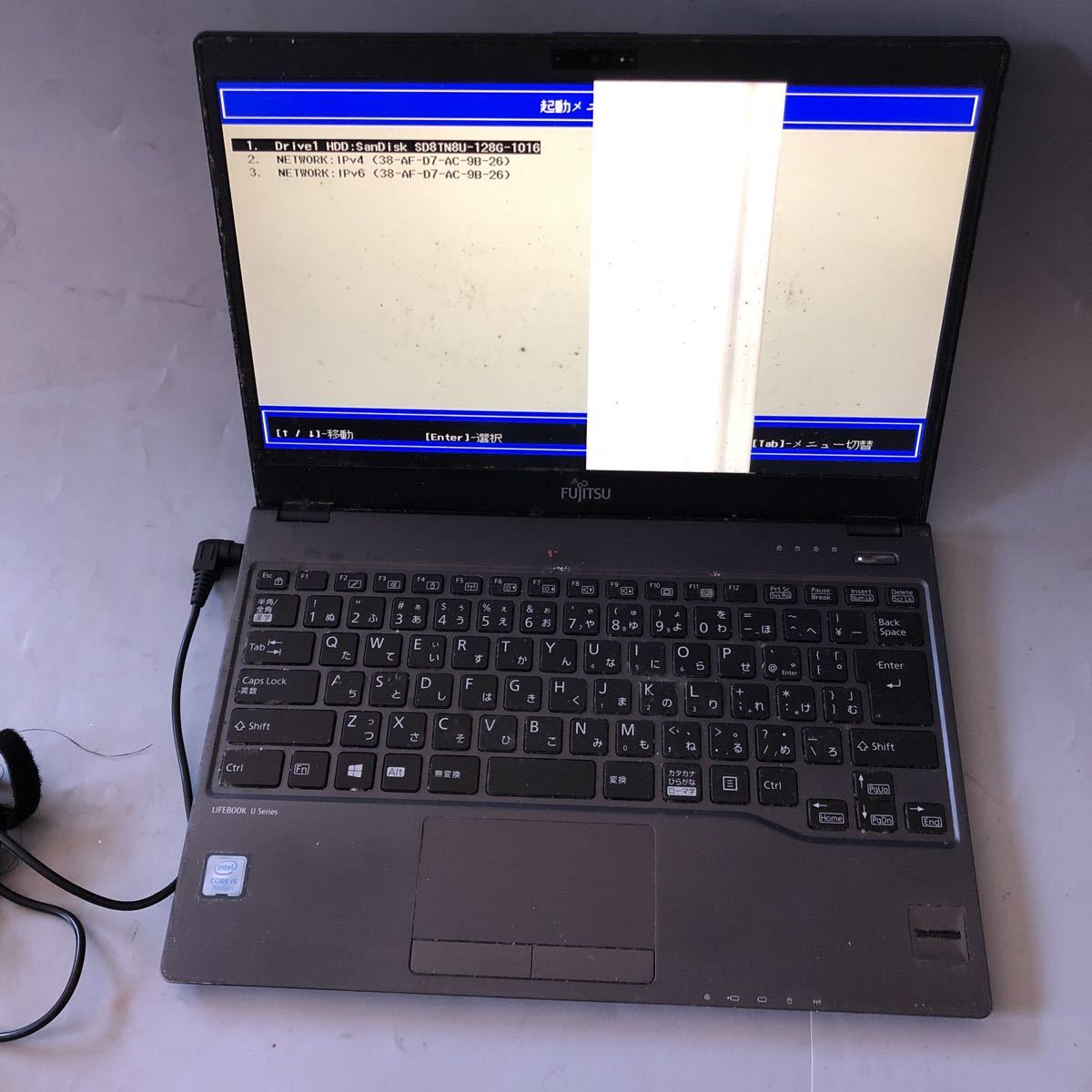 JXJKジャンクFUJITSU LIFEBOOK U/R /iU 2.GHz