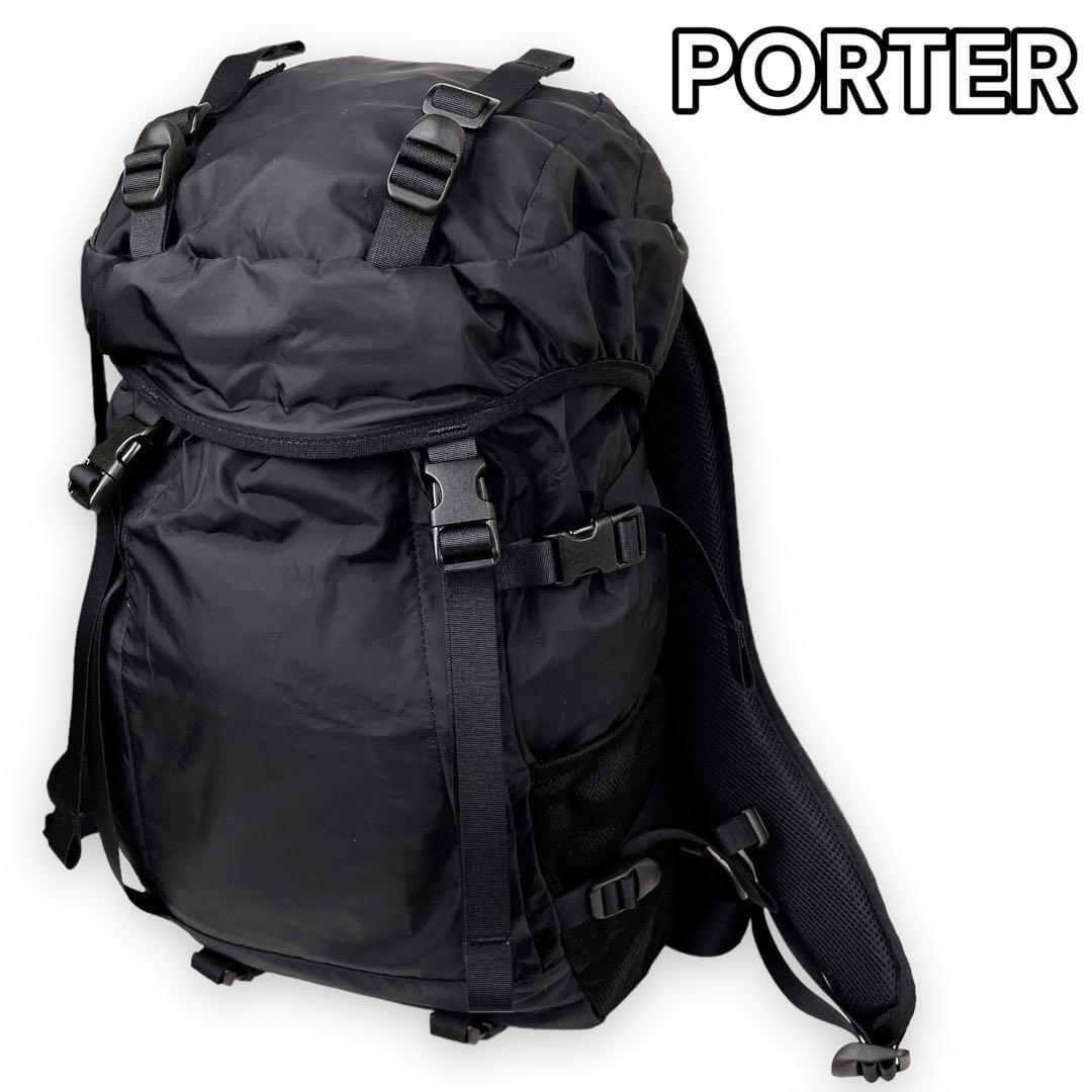 限定価格セール PORTER ポーター シンプルバックパック ブラック