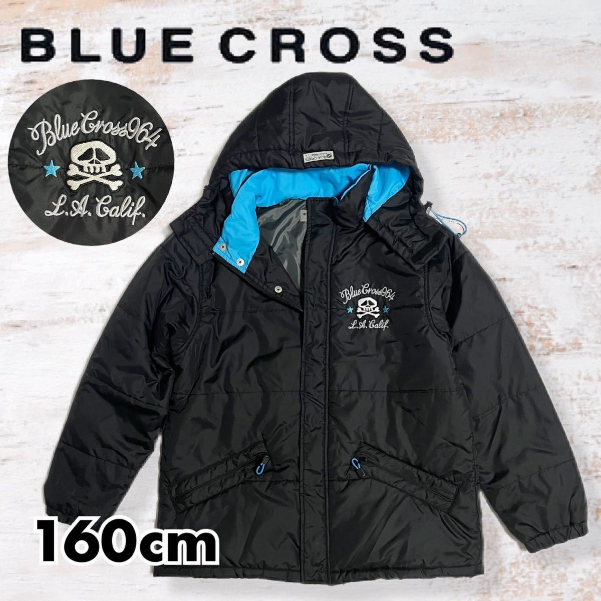BLUE CROSS ブルークロス ドクロ 中綿ジャケット コート160cm｜PayPay