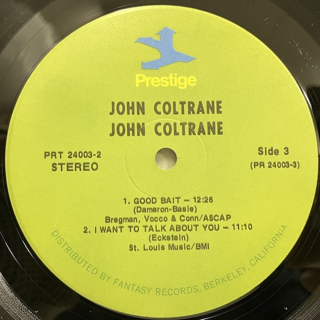 ●即決LP John Coltrane / John Coltrane PR24003 j35765 米オリジナル ジョン・コルトレーン With The Red Garland Trio Soultrane 　_画像3