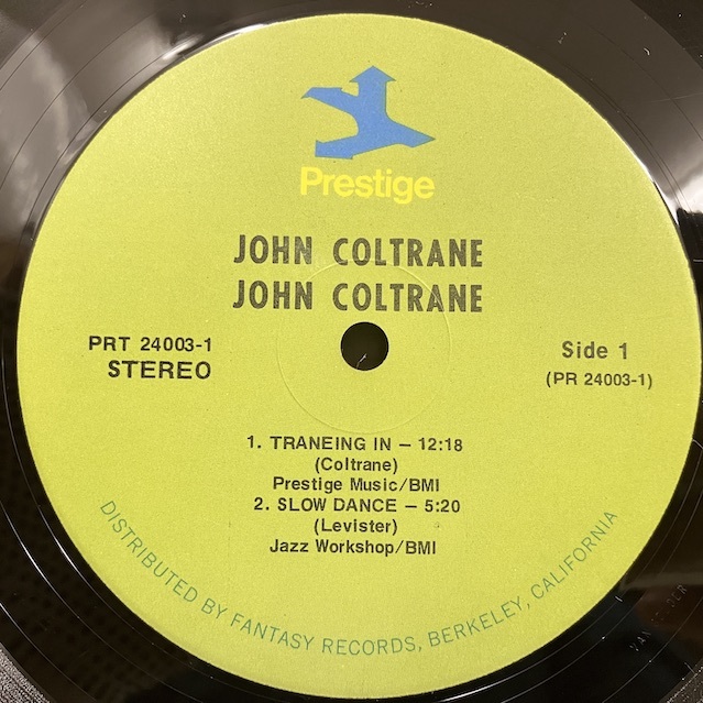 ●即決LP John Coltrane / John Coltrane PR24003 j35765 米オリジナル ジョン・コルトレーン With The Red Garland Trio Soultrane 　_画像2