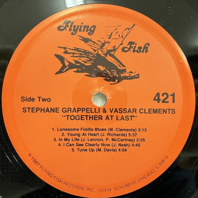 ●即決LP Stephane Grappelli / Together at Last j36022 米オリジナル ステファン・グラッペリ _画像3