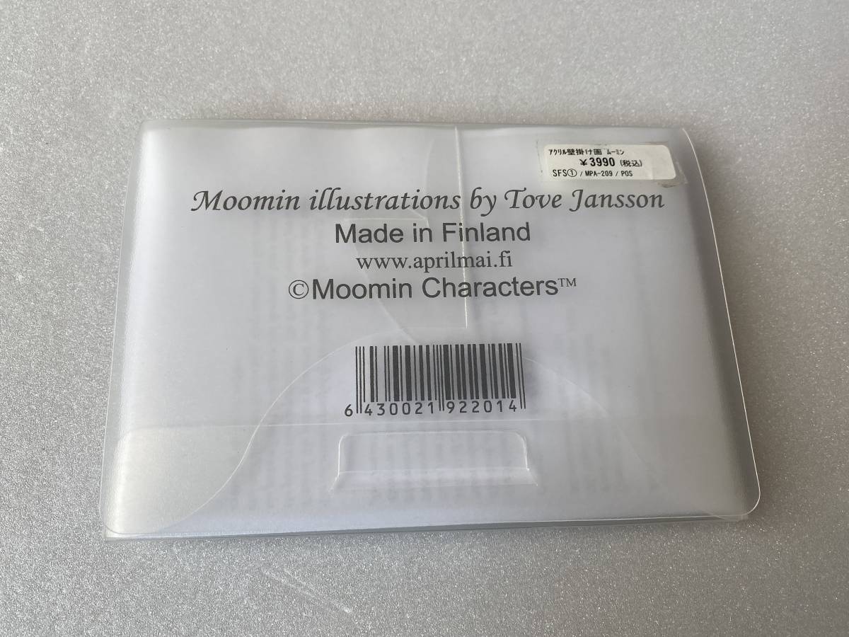  domestic regular unused new goods Moomin acrylic fiber ornament . Finland made 