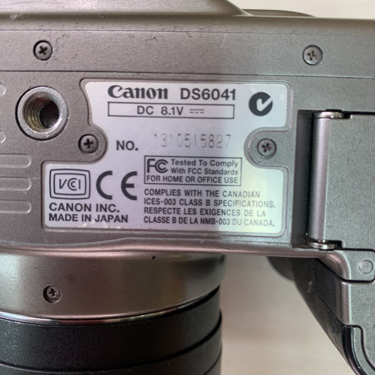 Canon EOS Kiss Digital キヤノン 一眼レフカメラ デジタルカメラ 未確認 4425_画像7