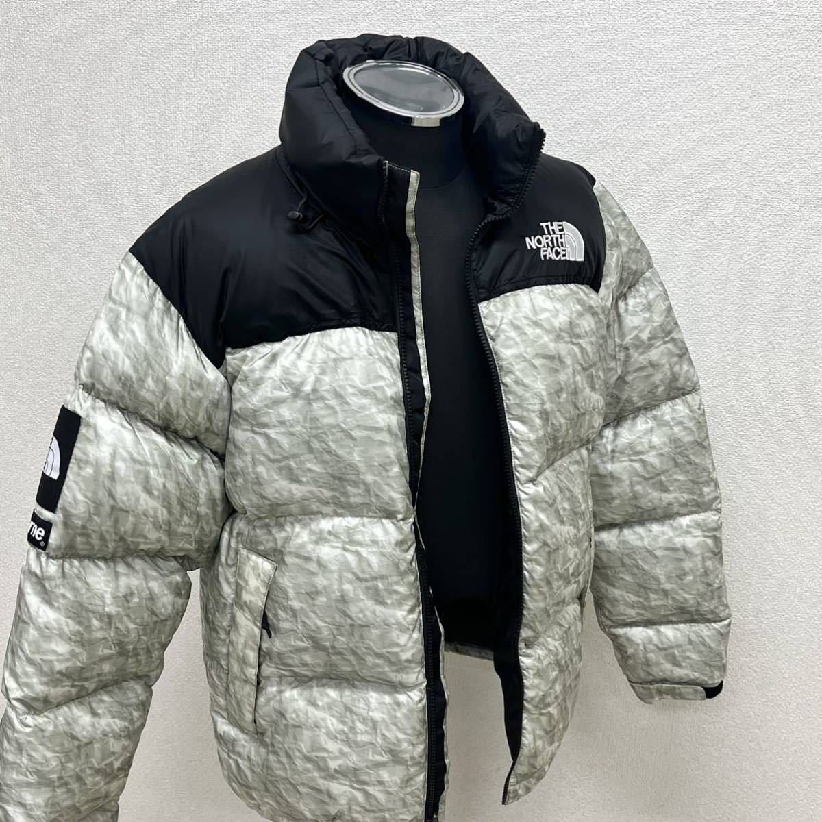 Supreme 19AW The North Face Paper Print Nuptse Jacket シュプリーム ノースフェイス  ペーパープリント 紙ヌプシ ダウンジャケット