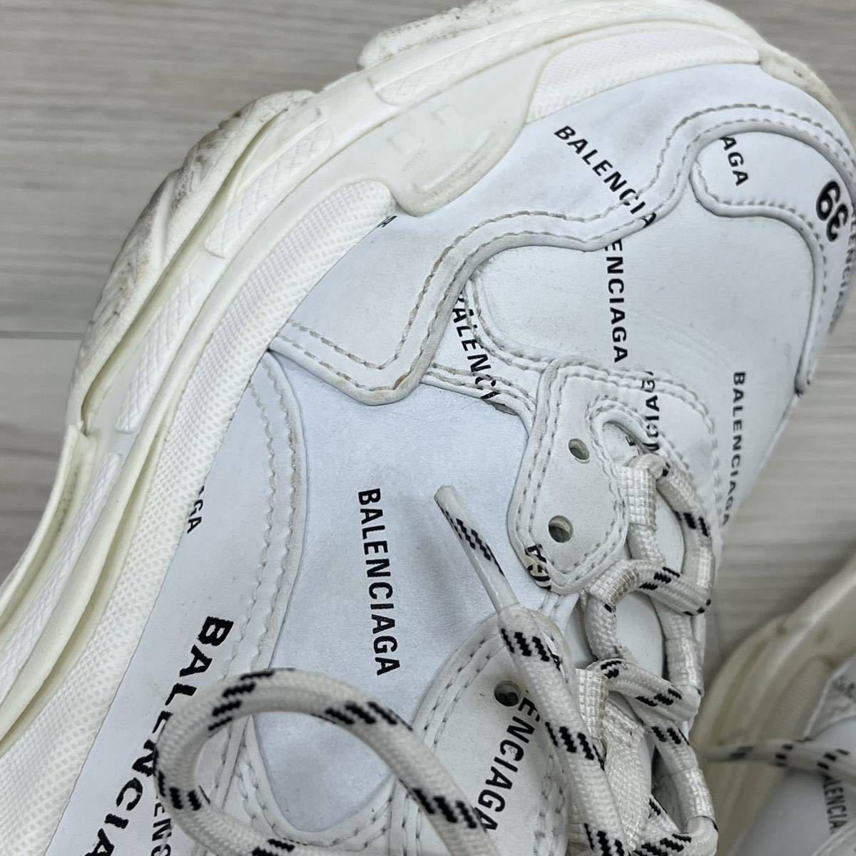 BALENCIAGA バレンシアガ ALLOVER LOGO TRIPLE S オールオーバーロゴ トリプルS ダッドスニーカー メンズ