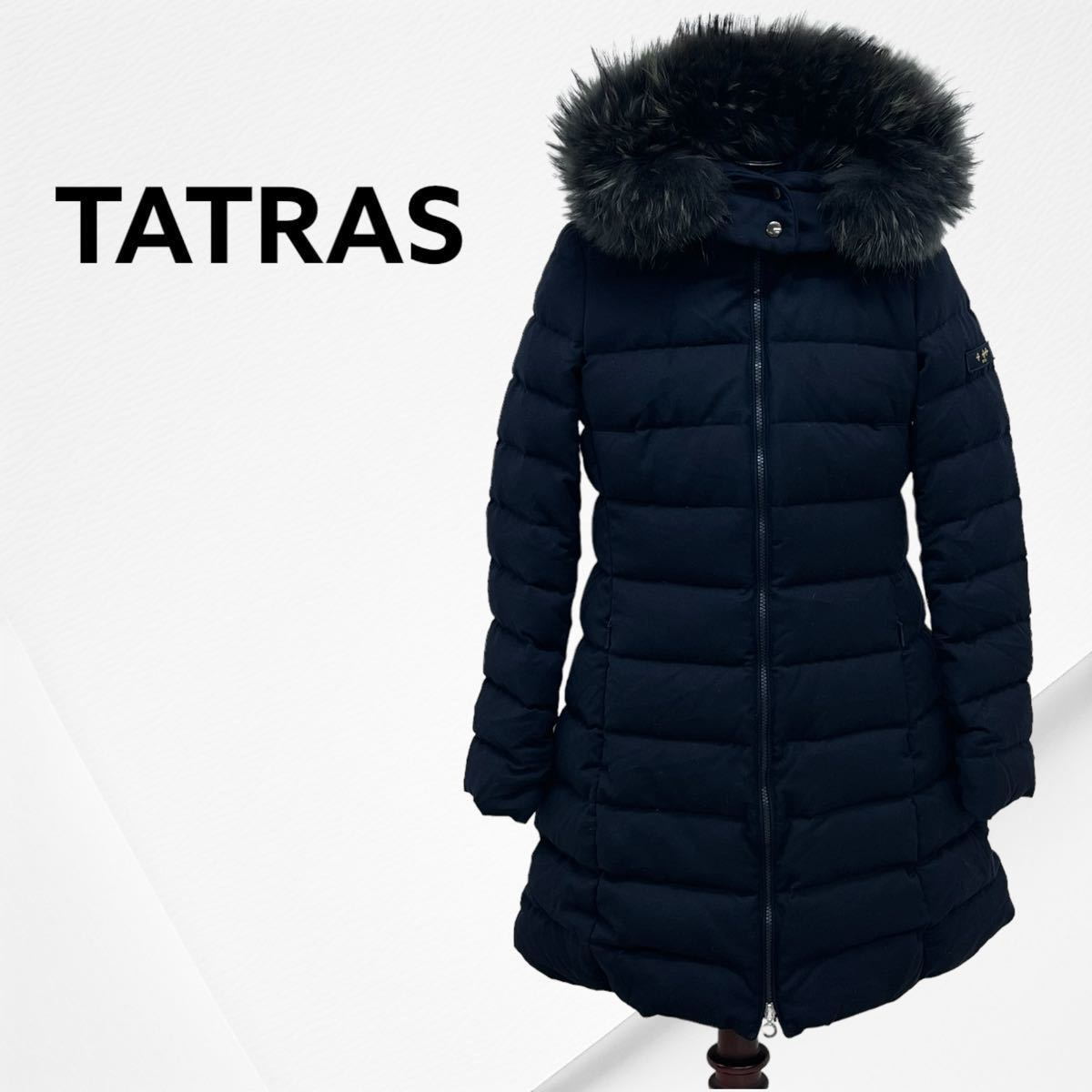 TATRAS タトラス 19AW LAVIANA ラヴィアナ ウール ポーランドラクーンファー フード付き ダウンコート レディース size3  LTA20A4571