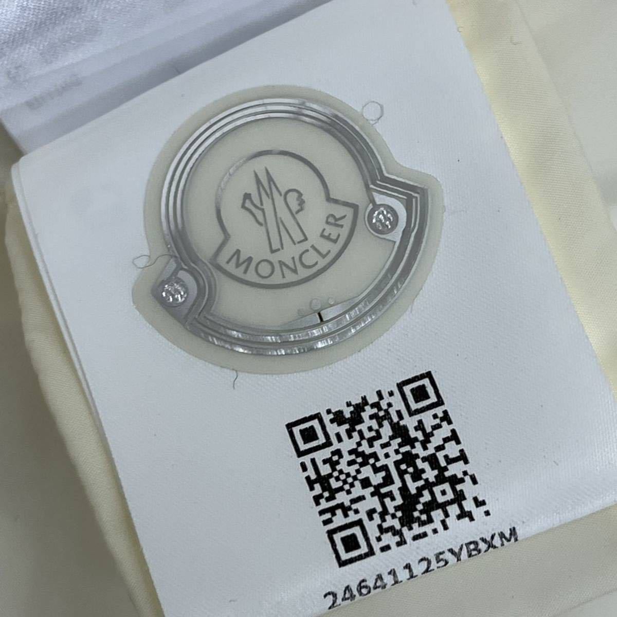 国内正規品 MONCLER モンクレール 18AW MARGOT 袖ワッペン ウール切替 ナイロン ダウンジャケット キッズ 46863-85-68352