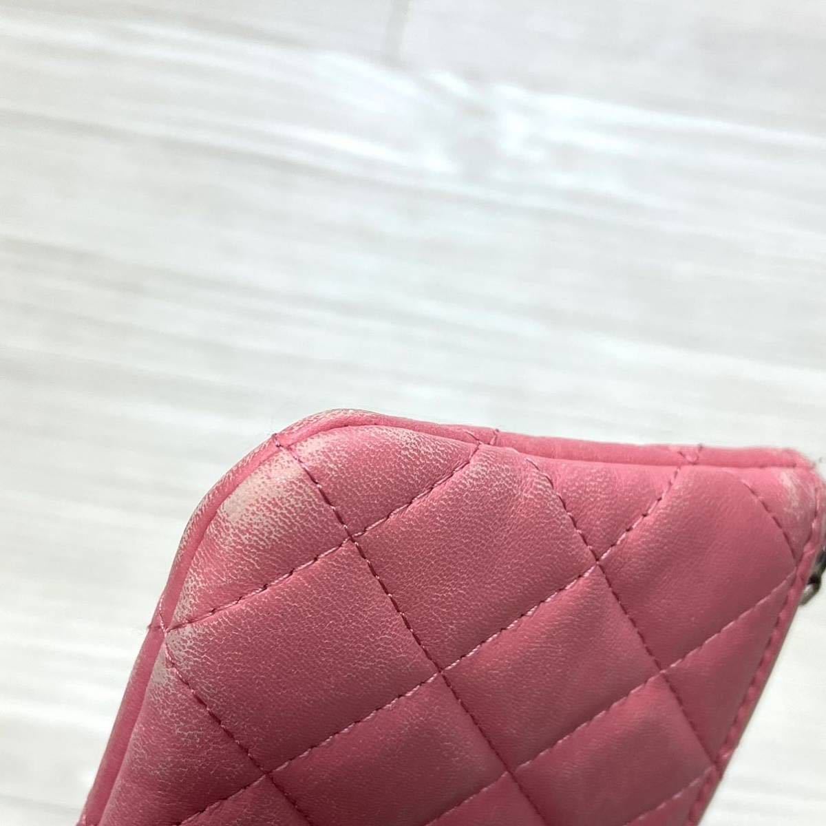 高級 CHANEL シャネル 22番台 COCO ココマーク マトラッセ