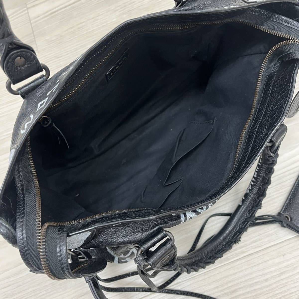 BALENCIAGA バレンシアガ グラフィティ クラシック シティ ミディアム