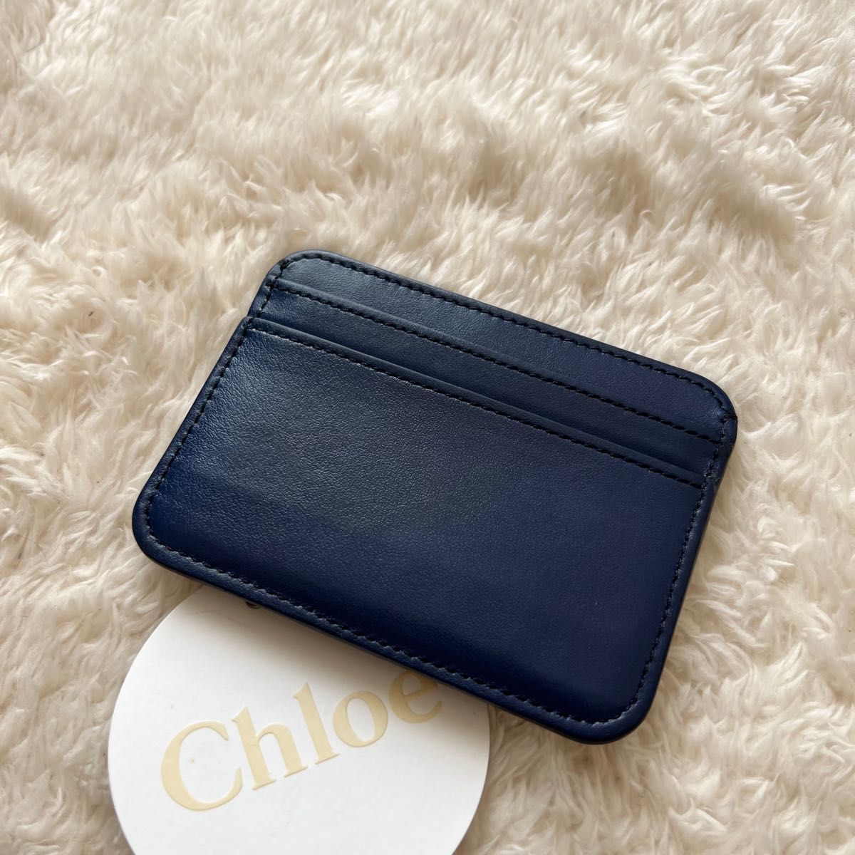 極上美品 Chloe クロエ 定期入れ パスケース カードケース 財布