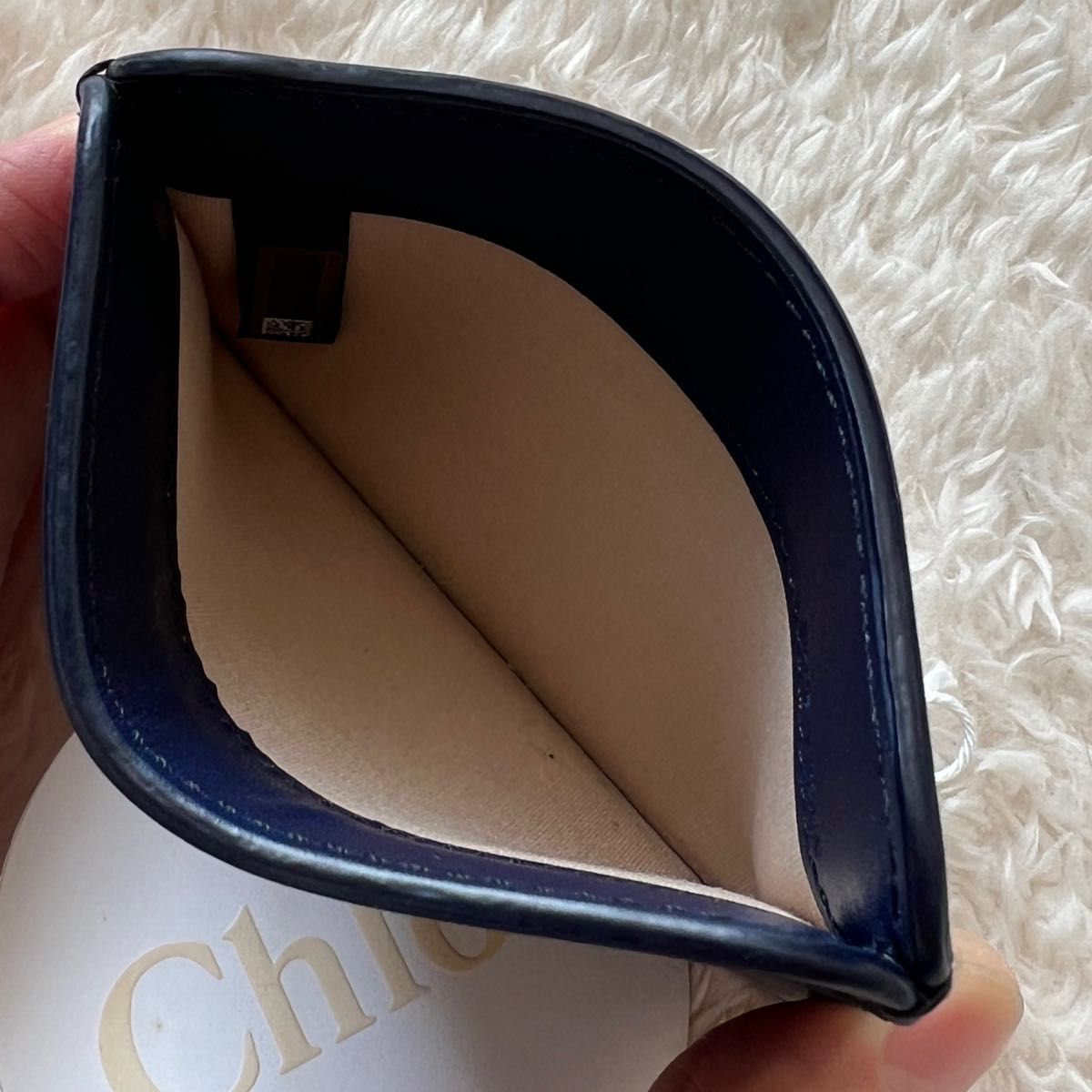 極上美品 Chloe クロエ 定期入れ パスケース カードケース 財布