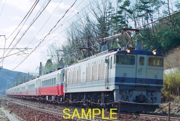 ☆90～00年代鉄道9jpgCD[EF64(シュプール妙高志賀、シュプールトワイライト、リゾート色14系団臨)]☆_DP2306