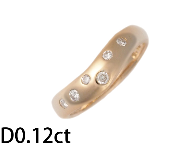 激安大特価！】 K18PG ダイヤモンド/0.12ct JEWELRY STAR スター