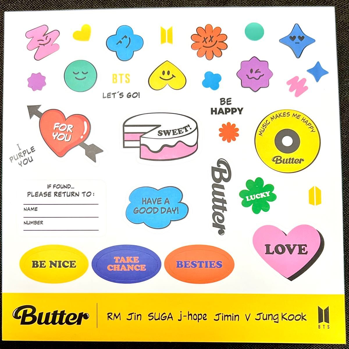 BTS直筆サイン入りアルバム(非売品)『BUTTER』|Yahoo!フリマ BTS直筆サイン入りアルバム(非売品)『BUTTER』|Yahoo!フリマ