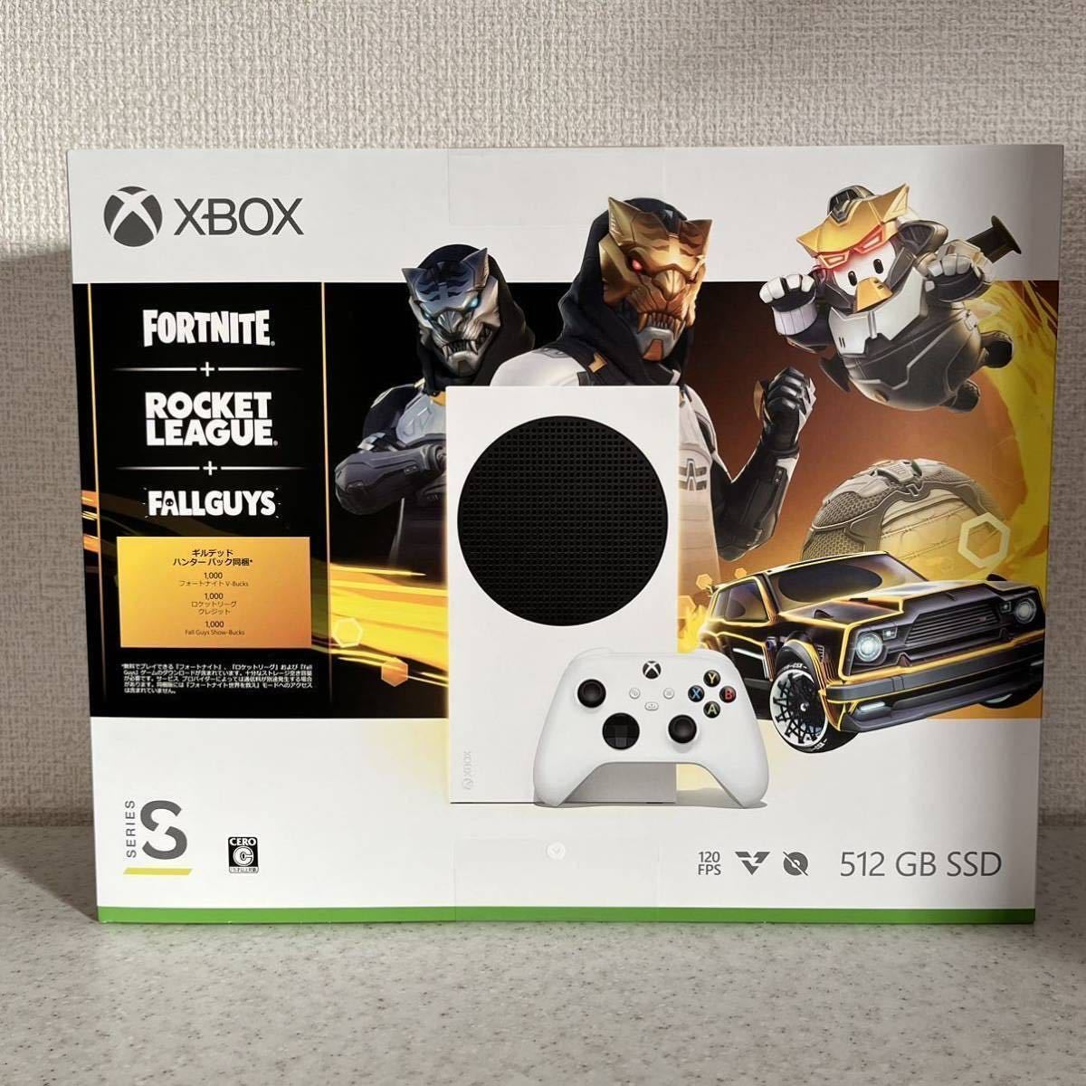 Microsoft Xbox Series S 本体 フォートナイト ロケットリーグ