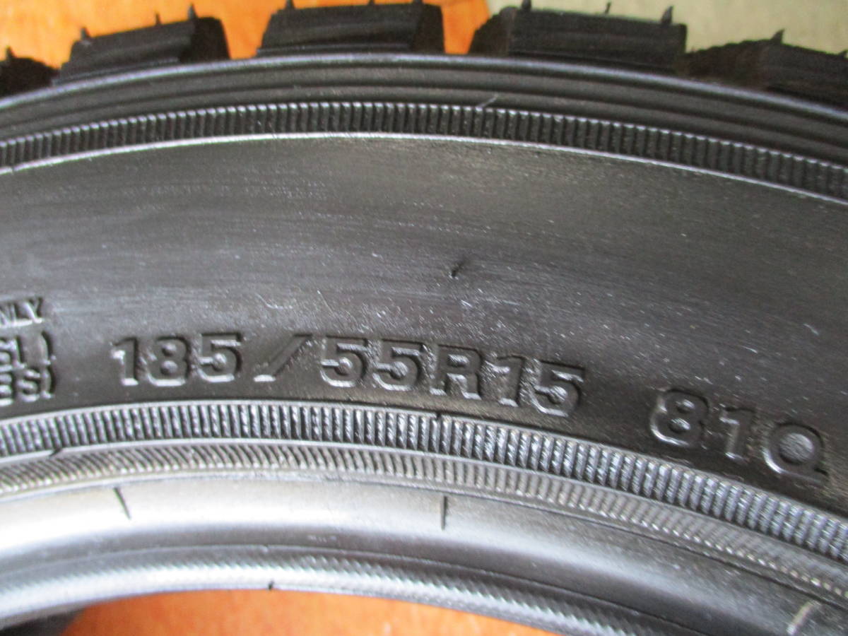 185/55 R15 81Q DUNLOP　GRASPIC DS-1 STUDLESS 保存状態が良く未使用品４本セット☆☆☆☆_画像7