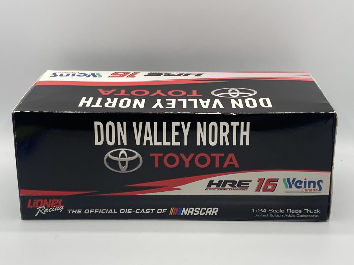 即決有★Lionel 1/24 Toyota Tundra トヨタ タンドラ Truck Don Valley North TOYOTA #16 Brett Moffitt 2018 NASCAR ナスカー★ミニカー_画像4