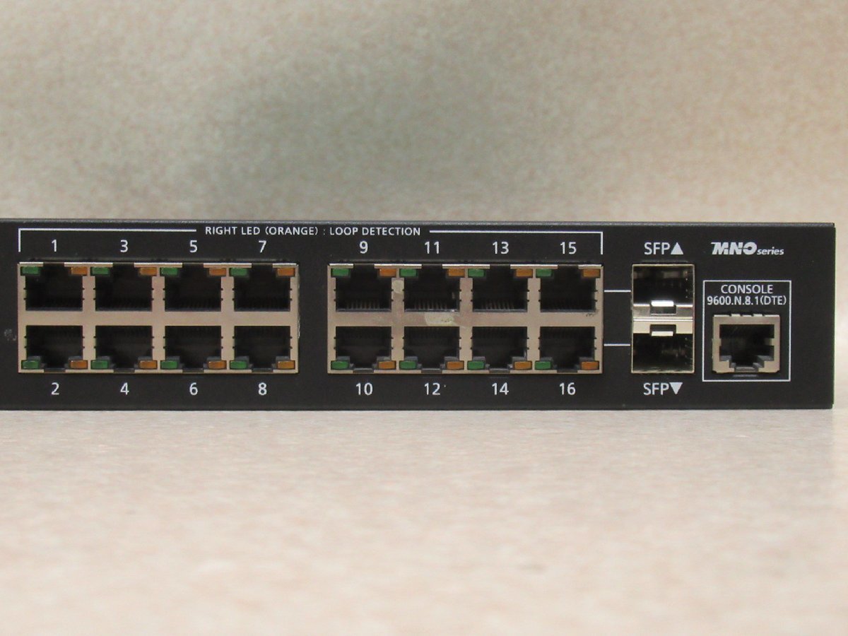 ZZ# 12865# guarantee have [ Switch-M16eG ] Panasonic Panasonic 16 port switching hub (PN28160K) receipt issue possibility 