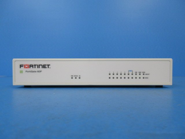 ▲Ω WA 11180♪ 保証有 Fortinet【FG-60F】FortiGate-60F ライセンス27年01月23日迄 FW：v6.4.7 領収書発行可・祝10000取引突破!_画像2