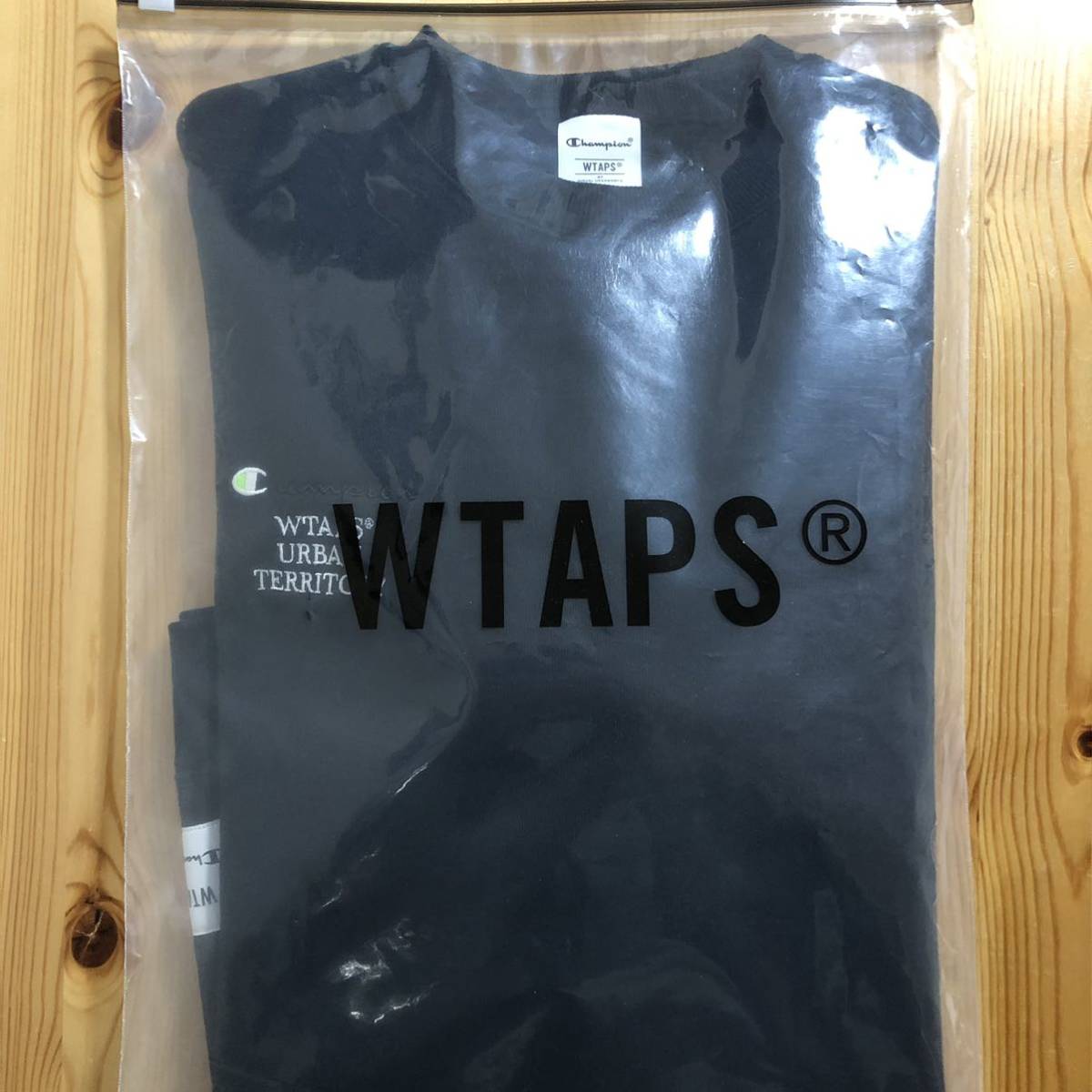 新品 】 WTAPS WTAPS champion × CHAMPION ACADEMY XL CREW neck NECK