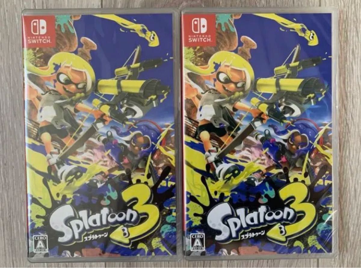超ポイントアップ祭 Splatoon3(スプラトゥーン3)未開封2個セット