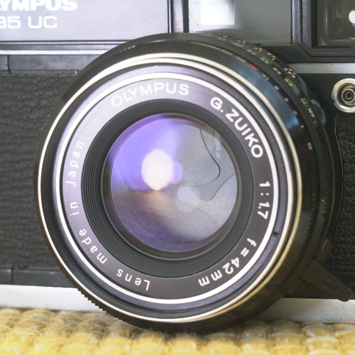 オシャレ 動作確認済み◎オリンパス 35UC フィルムカメラ #961