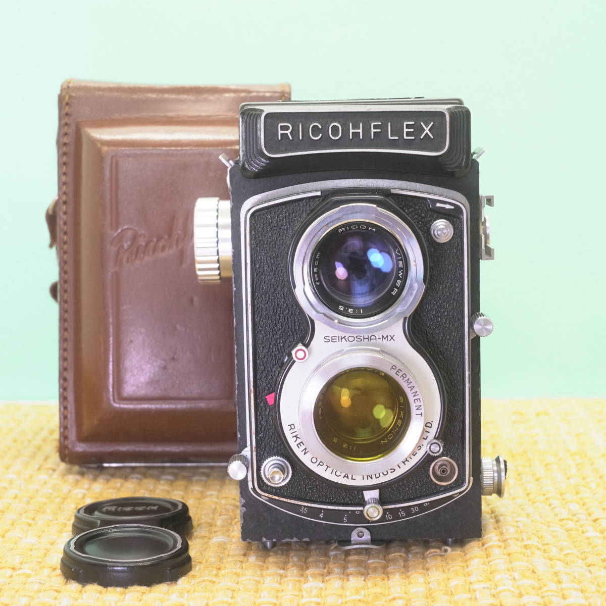 完動品◎RICOHFLEX NEW DIA 二眼レフ フィルムカメラ #402-