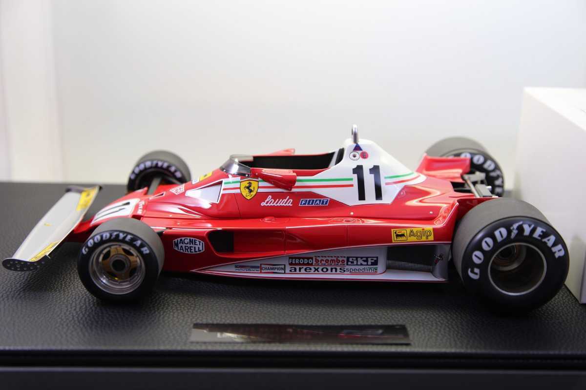 限定250台 トップマルケス GPレプリカ 1/12 フェラーリ 312T2 1977 #11 ニキ・ラウダ 52E0BGA_画像6