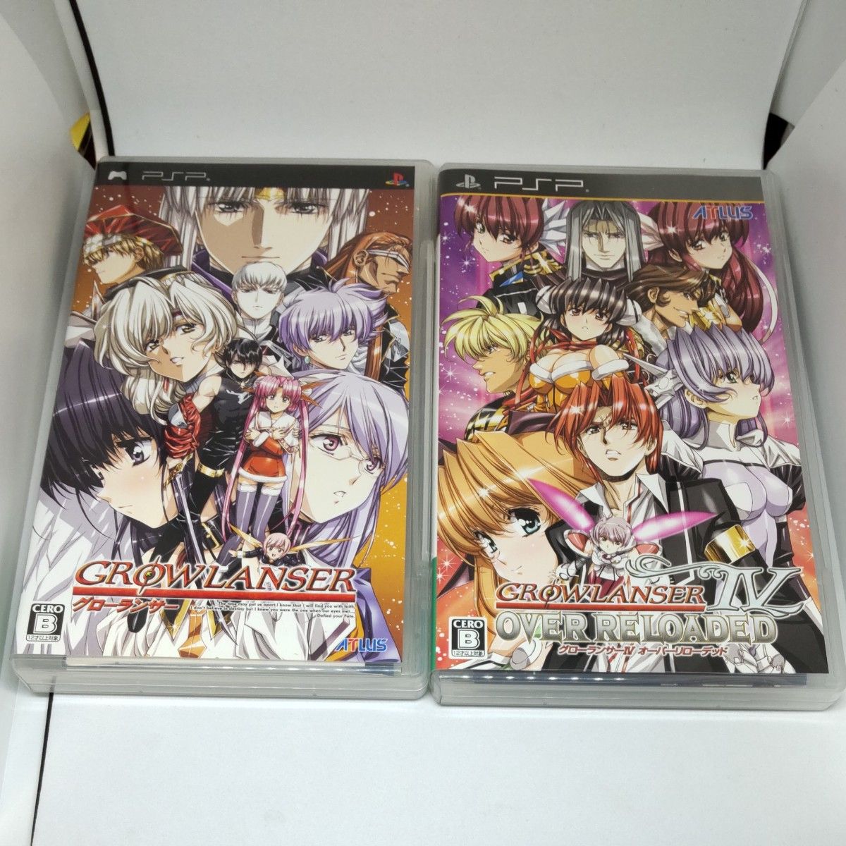 【PSP】 グローランサー 【PSP】 グローランサーIV オーバーリローデッド 2本セット