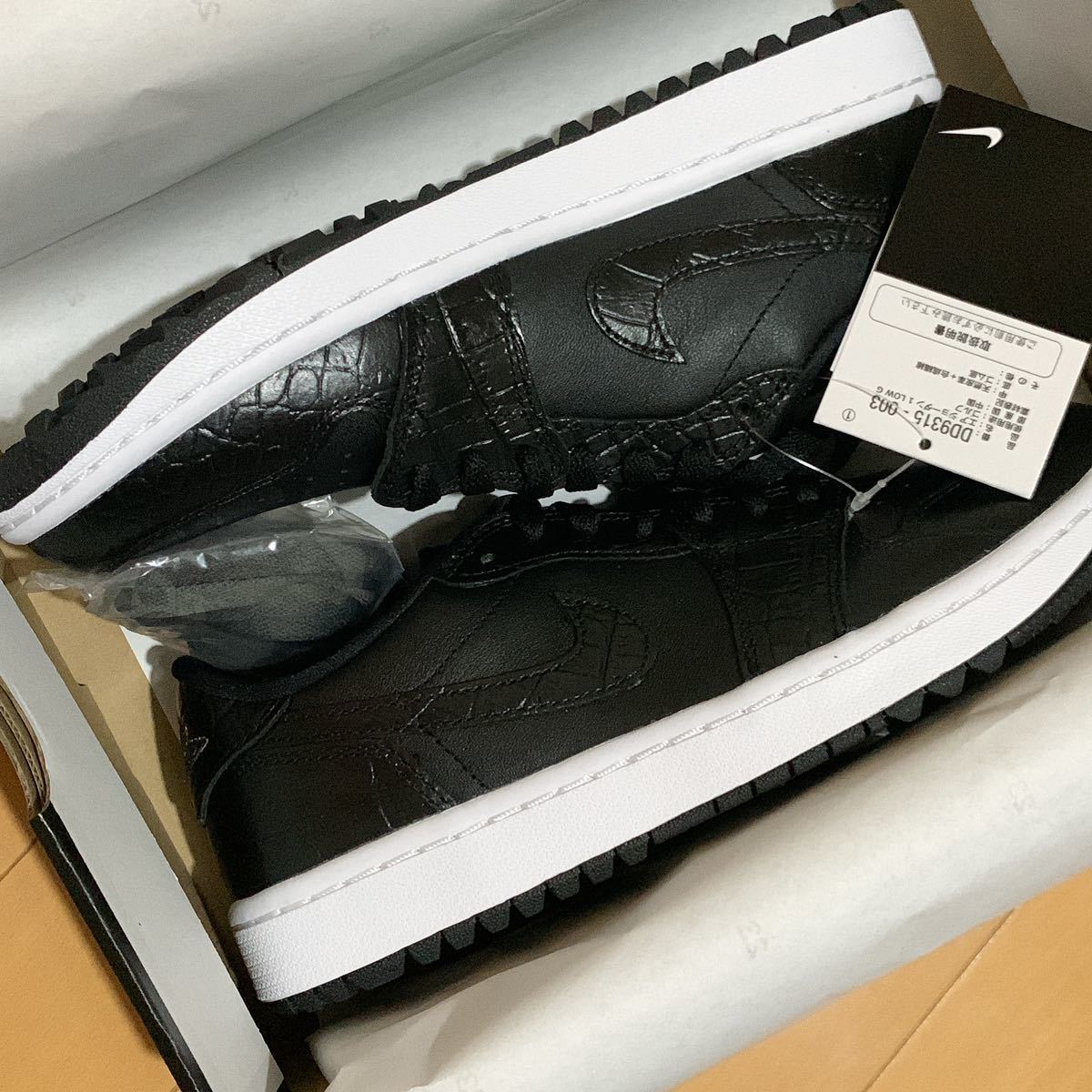 新品 NIKE エアジョーダン 1 ゴルフ シューズ クロコダイル 25 5 Yahoo