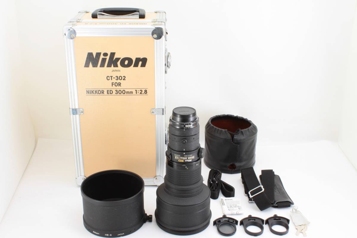 Nikon CT-302 NIKKOR ED 300mm 1:2.8 カメラ レンズ(単焦点) カメラ