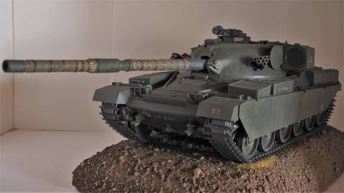 1/35　タミヤ　イギリス戦車　チーフテン Mk5　チーフテン最終生産型Mk5 完成品_画像10