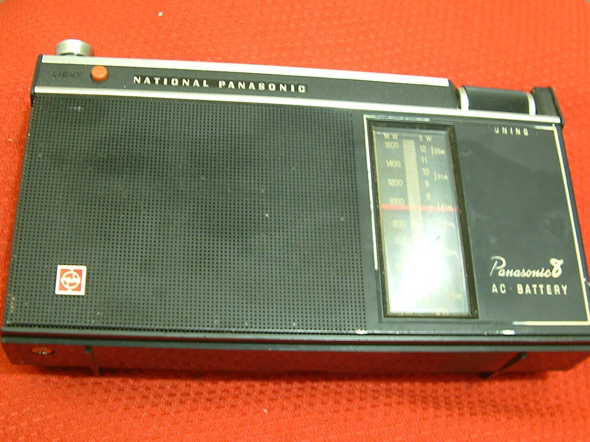 ヤフオク! - ナショナル R-205D ブラックラジオです