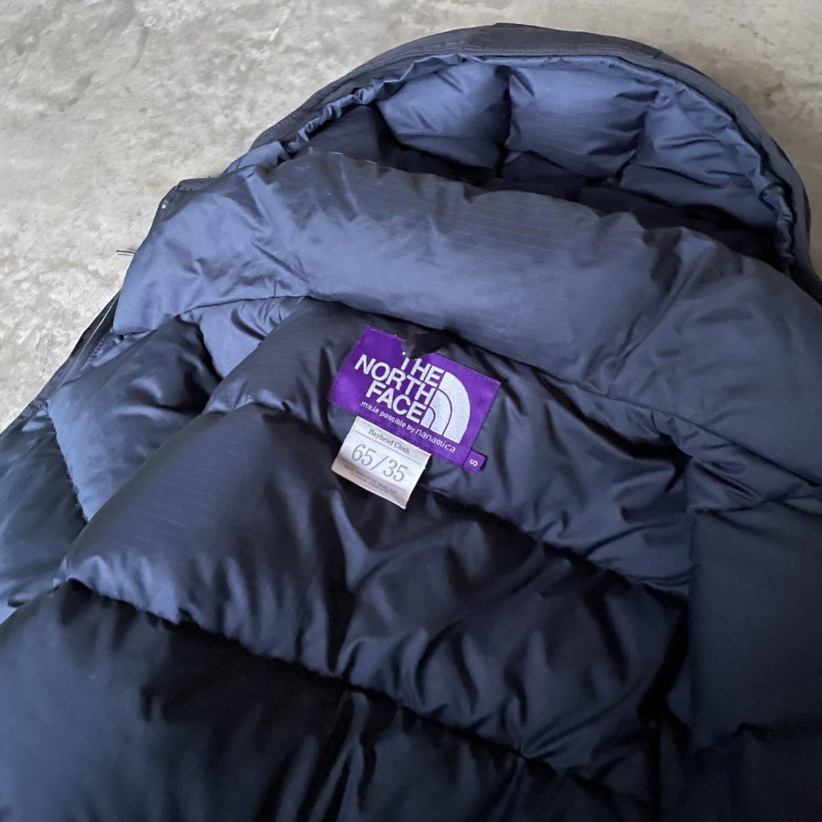 ザノースフェイスパープルレーベル／ダウンジャケット／レディースＳサイズ／THE NORTH FACE PURPLE LABEL／ブラック／ND2871N／美品_画像3