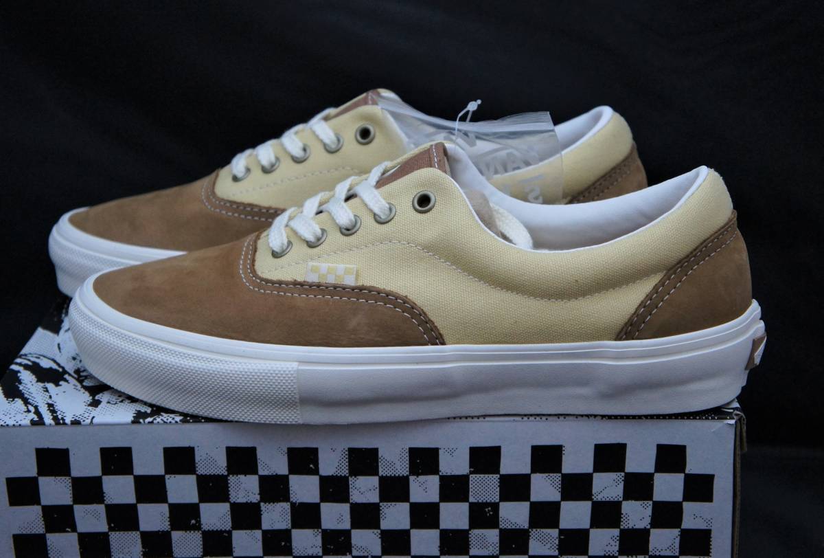 SALE！【新品】US9 27cm VANS バンズ SKATE ERA スケート エラ NUBUCK/BROWN_画像1