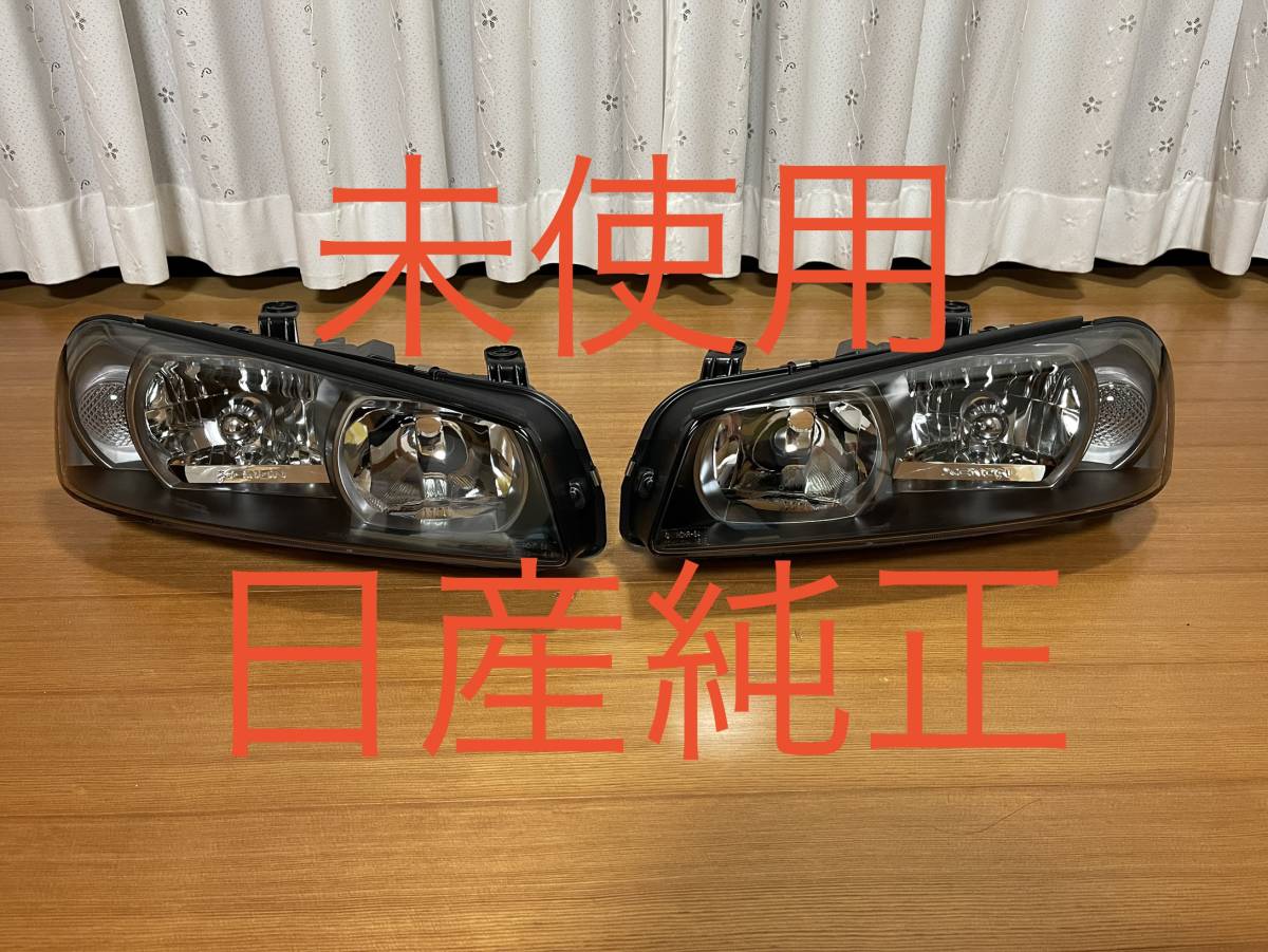 ☆未使用 即納 日産純正 BNR34 ヘッドライト 左右セット R34