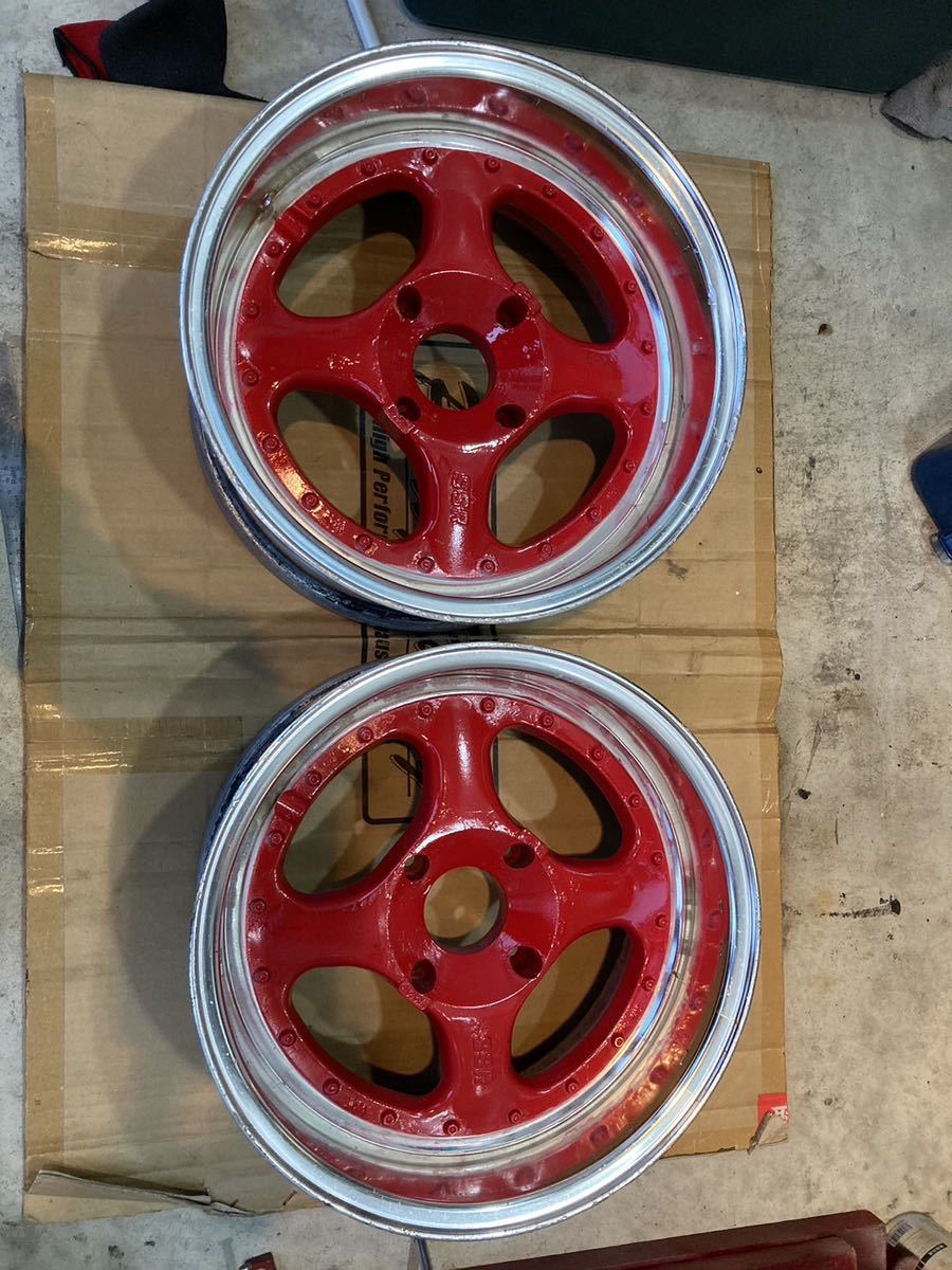 当時物 SSR スピードスター マーク2 7.5J 15インチ2本 114.3-