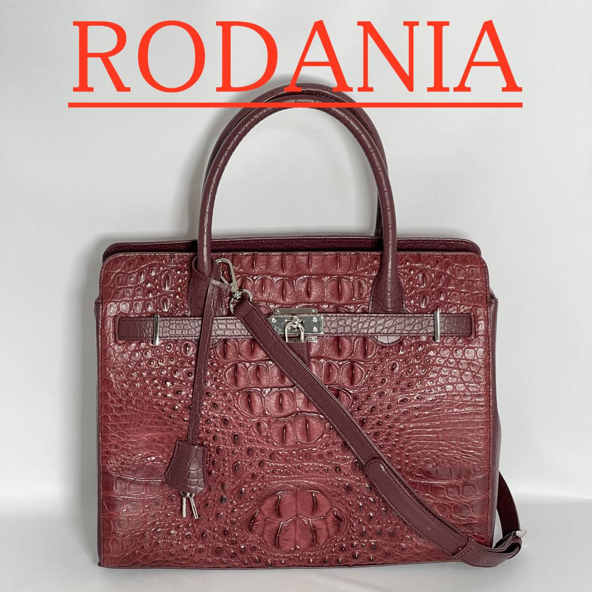 ヤフオク! - 【未使用品】RODANIA ロダニア ハンドバッグ カイマ...