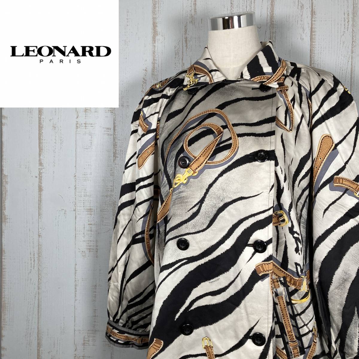 定番 レオナール、シルクセーター、サイズフリー。LEONARD - www