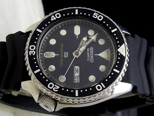 稼働品 SEIKO クォーツ ダイバー 7548-7000-