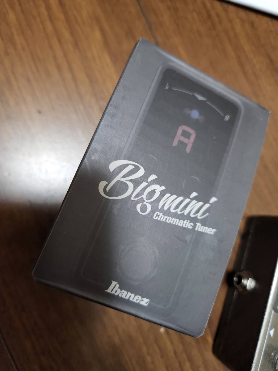 Ibanez アイバニーズ チューナー　ギター エフェクター　クロマチックチューナー　big mini chromatic tuner ビッグミニ ペダルチューナー_画像7