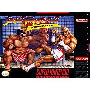 ★送料無料★北米版 スーパーファミコン SNES Street Fighter II 2 Turbo ストリートファイター 2 ターボ