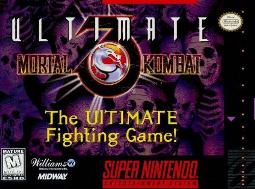 ★送料無料★北米版 スーパーファミコン SNES Ultimate Mortal Kombat 3 モータルコンバット3