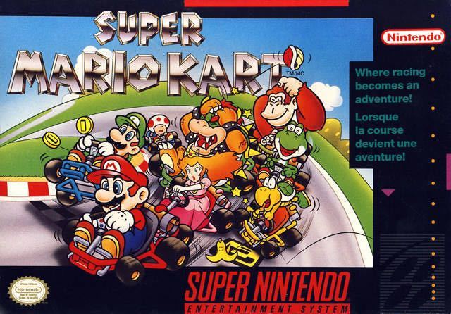 ★送料無料★北米版 海外版 スーファミ スーパーマリオカート SUPER MARIO KART SNES