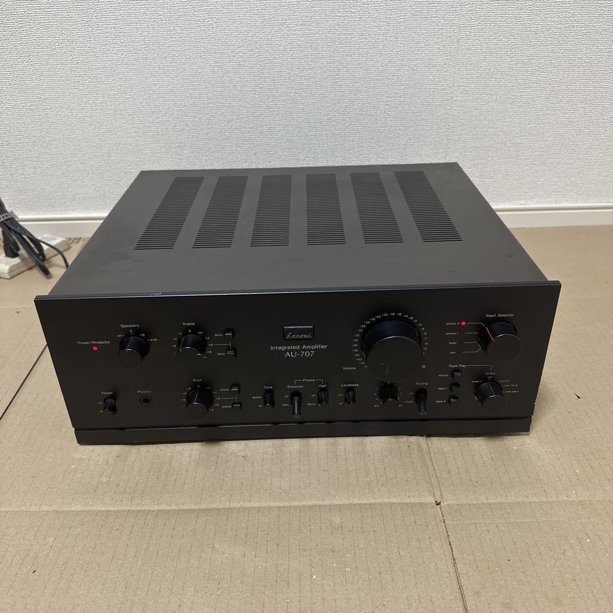 在庫限りセール サンスイ SANSUI AU-707 プリメインアンプ オーディオ