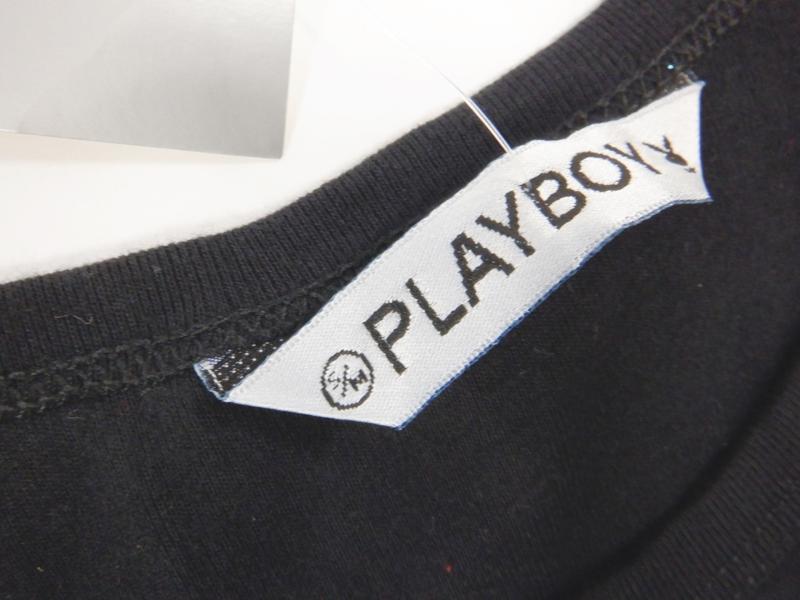 福袋 PLAY BOY プレイボーイ ブラック 黒 BLCK 下着 タンクトップ キャミソール トップス S/Mサイズ 1枚_画像3